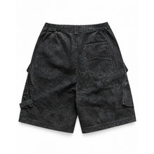 Afbeelding in Gallery-weergave laden, Cargo Jorts Washed Black
