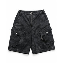Afbeelding in Gallery-weergave laden, Cargo Jorts Washed Black
