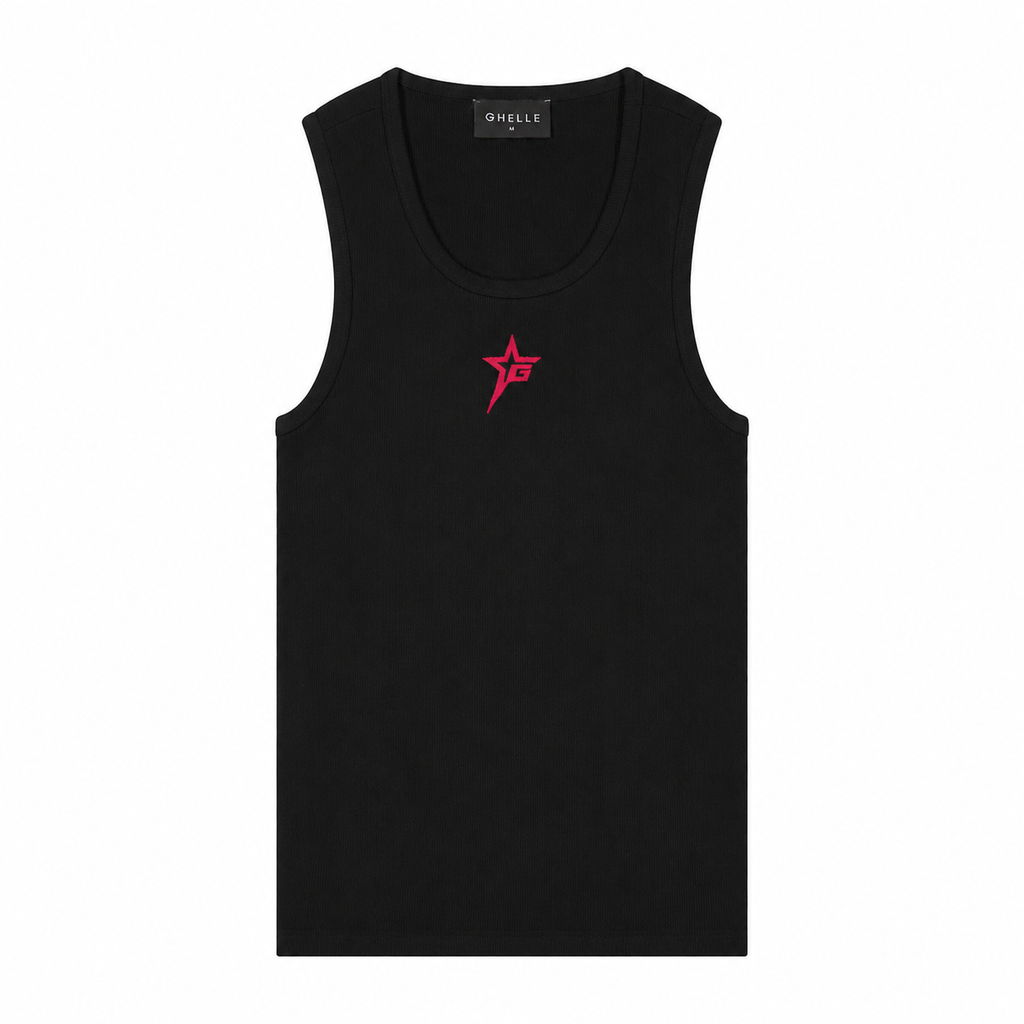 Star Tank-Top - Black