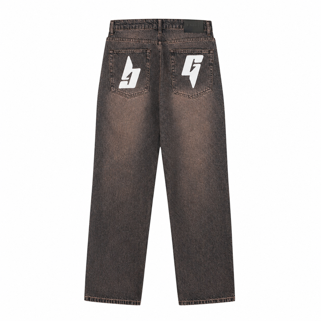 Flared Bootcut Denim Jeans Black