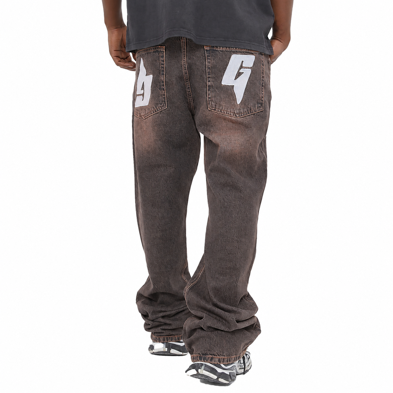 Flared Bootcut Denim Jeans Black