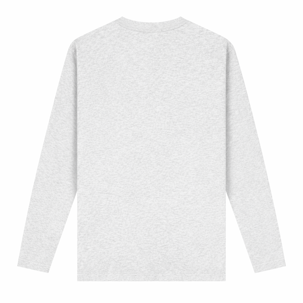 Essential Logo Long-Sleeve Grey