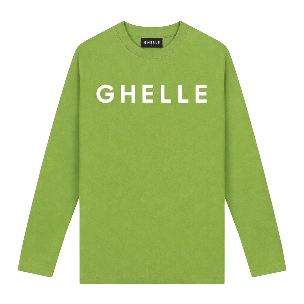 Essential Logo Long-Sleeve Green