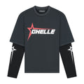 Double Layered T-shirt Black