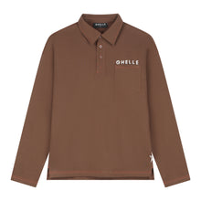 Afbeelding in Gallery-weergave laden, Long Sleeve Polo Brown
