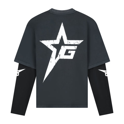 Double Layered T-shirt Black