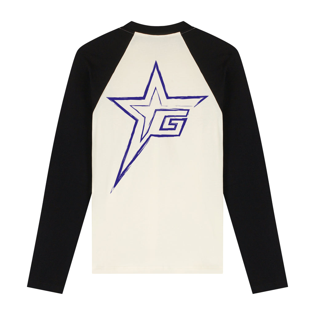 Raglan Long-Sleeve Black