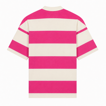 Afbeelding in Gallery-weergave laden, Striped Rugby Polo Pink
