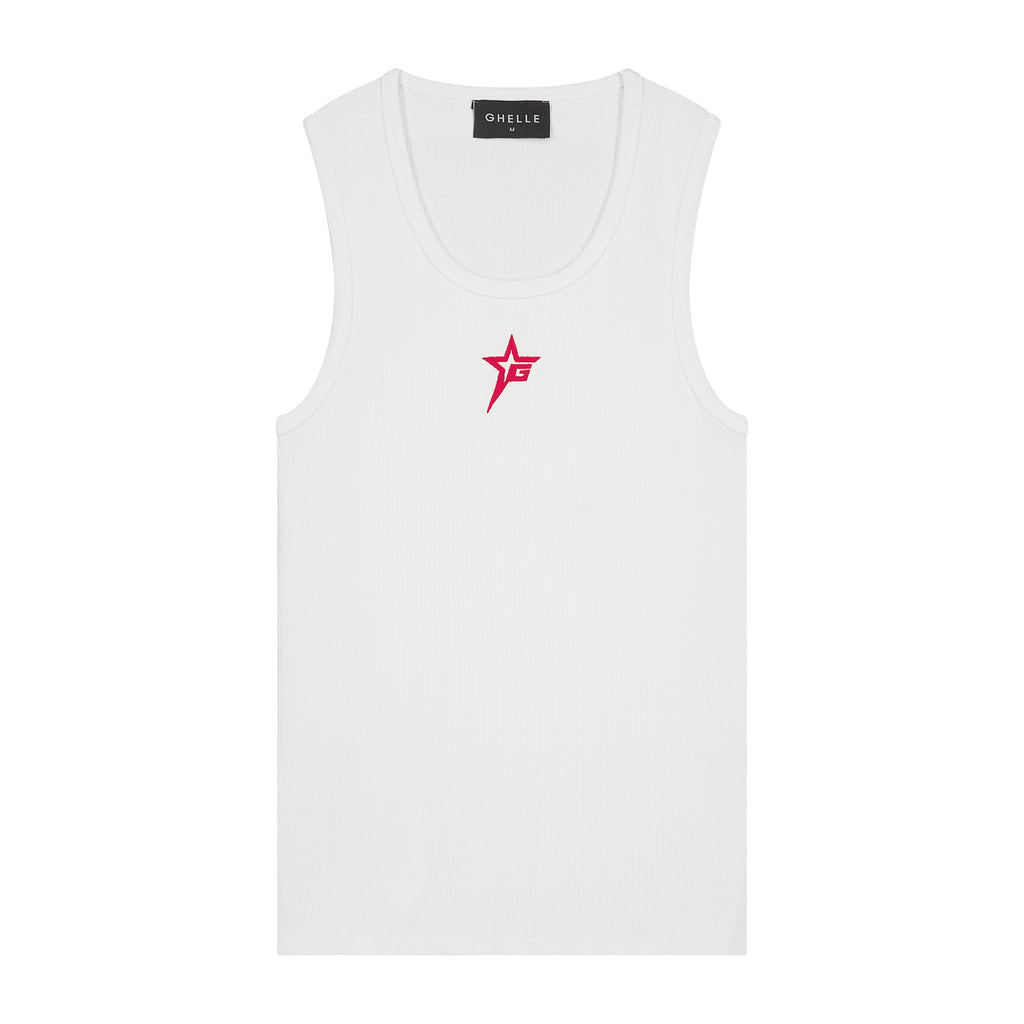 Star Tank-Top - White
