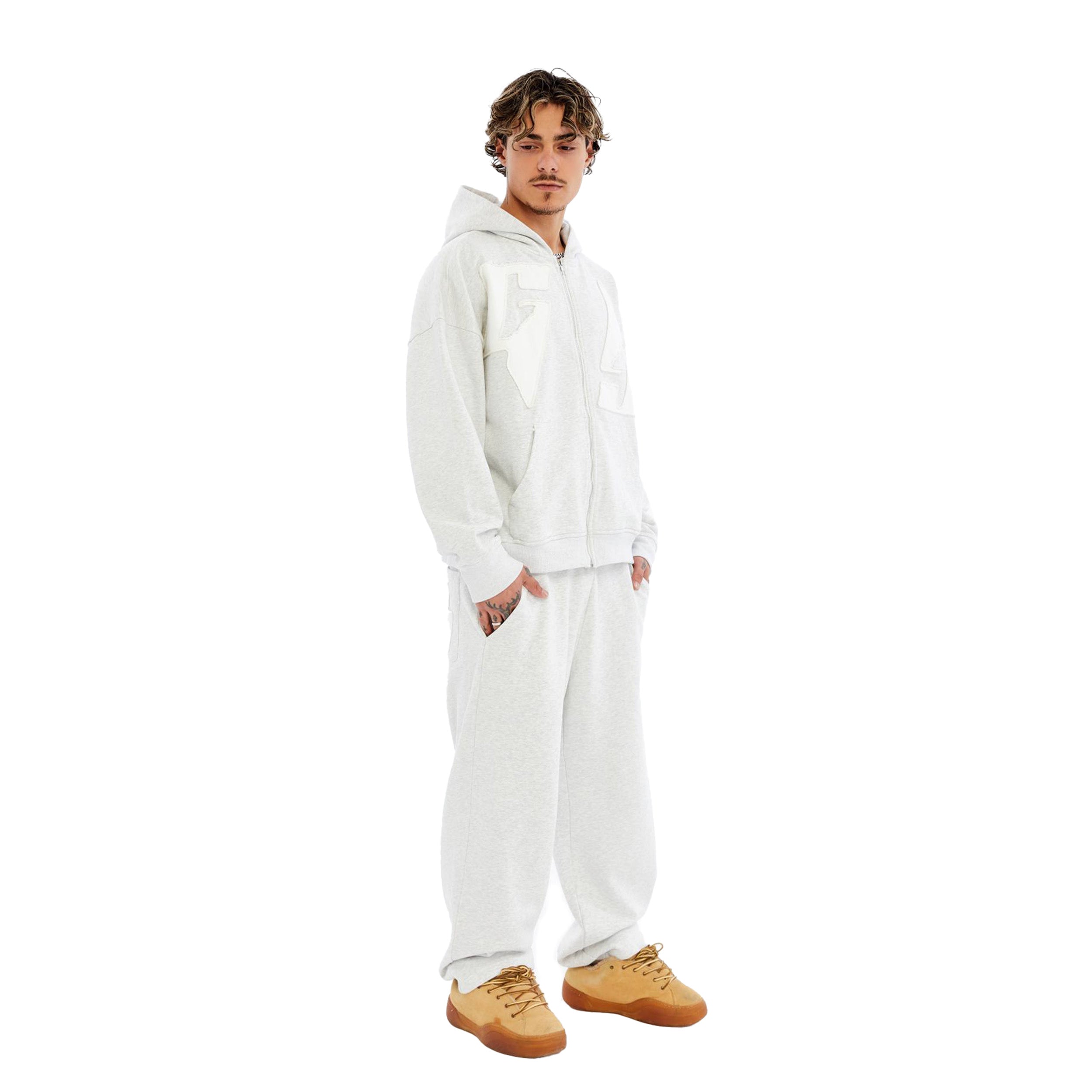 OVERSIZED TRACKSUIT GREY