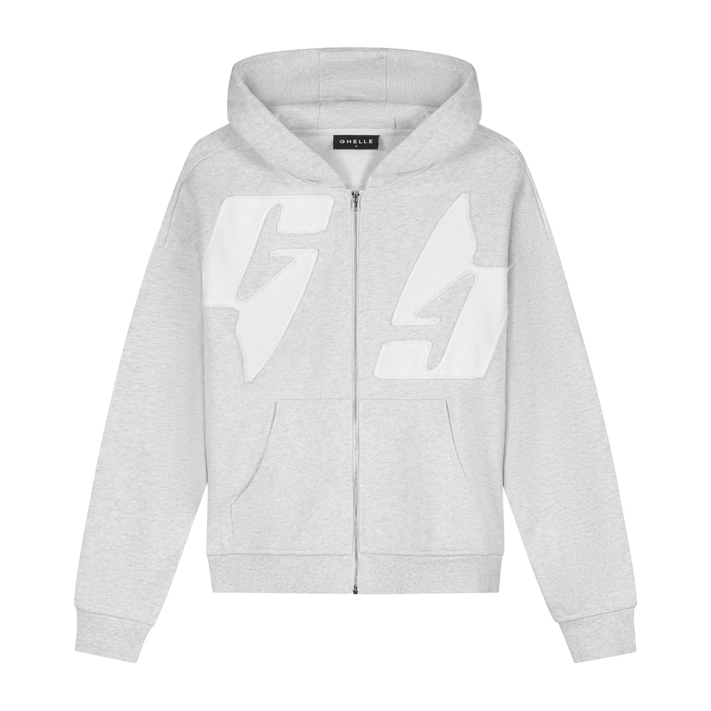 ZIP HOODIE GREY